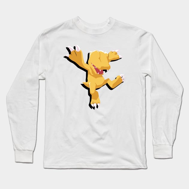 agumon Long Sleeve T-Shirt by SNOWMOONSTORE